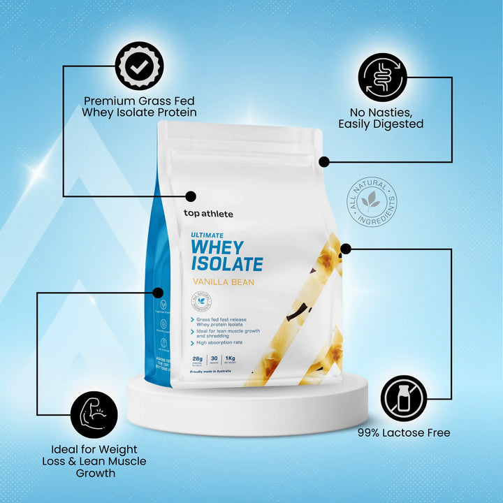 Ultimate Whey Isolate Vanilla Bean
